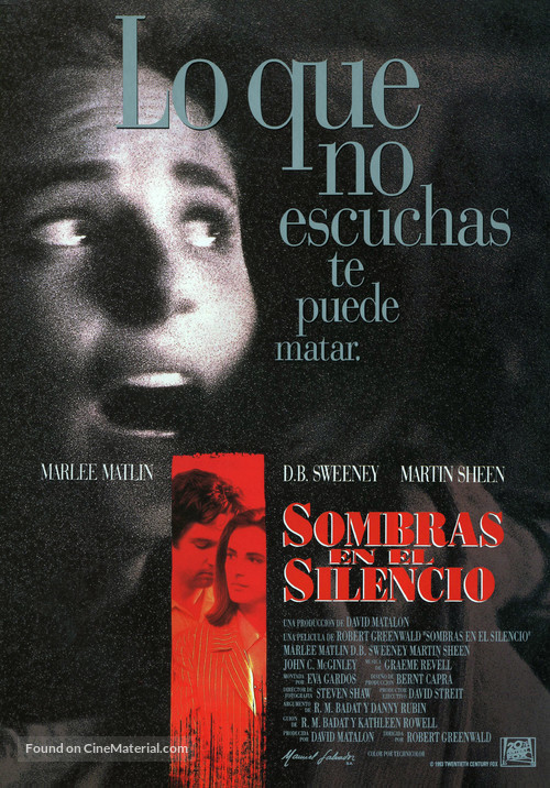 Hear No Evil - Spanish Movie Poster