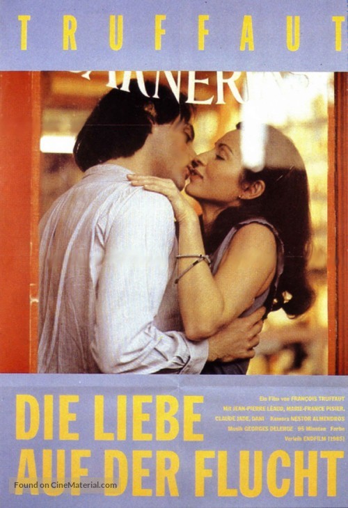L&#039;amour en fuite - German Movie Poster
