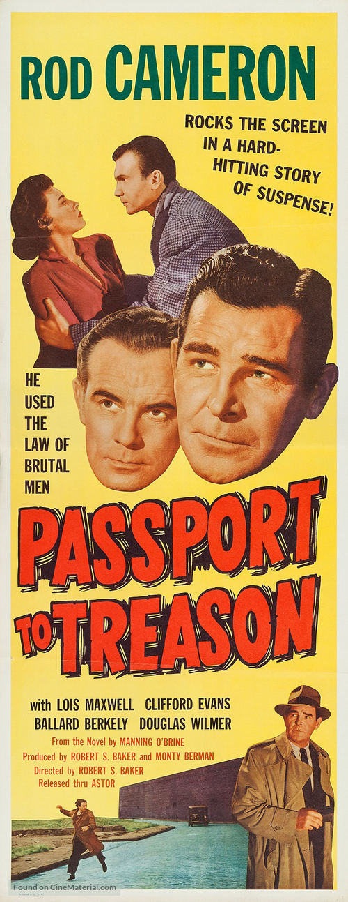 Passport to Treason - Movie Poster