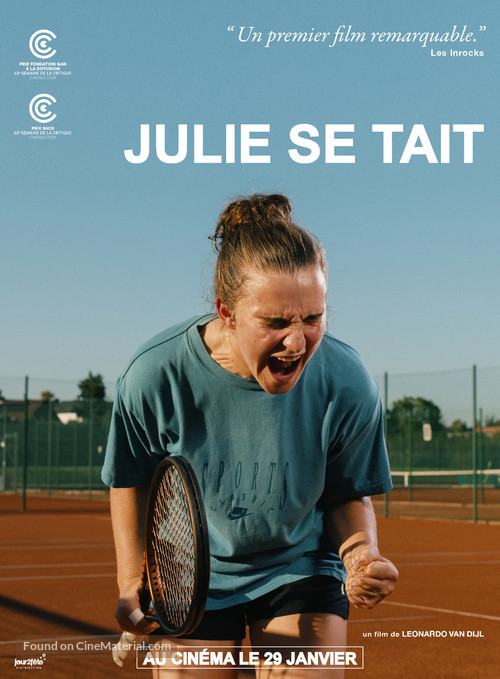 Julie Zwijgt - French Movie Poster