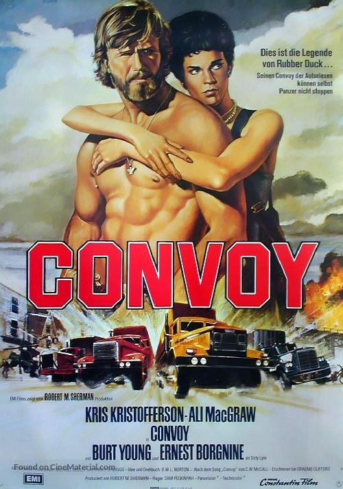 Convoy - German Movie Poster