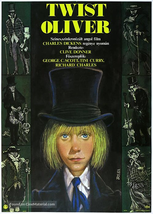 Oliver Twist - Hungarian Movie Poster