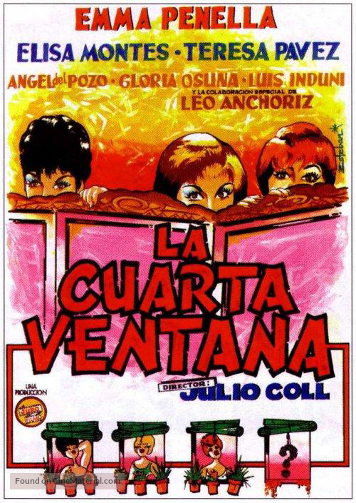 La cuarta ventana - Spanish Movie Poster