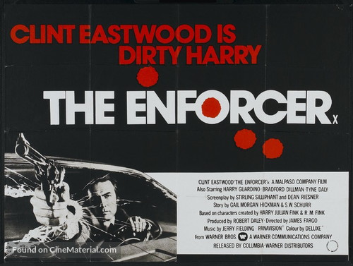 The Enforcer - British Movie Poster