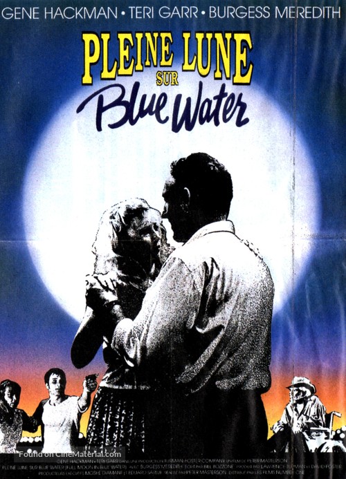Full Moon in Blue Water - French Movie Poster