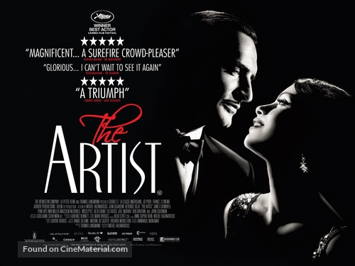 The Artist - British Movie Poster