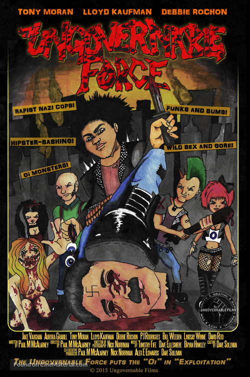 The Ungovernable Force - Movie Poster