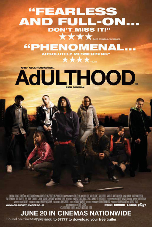 Adulthood - British Movie Poster