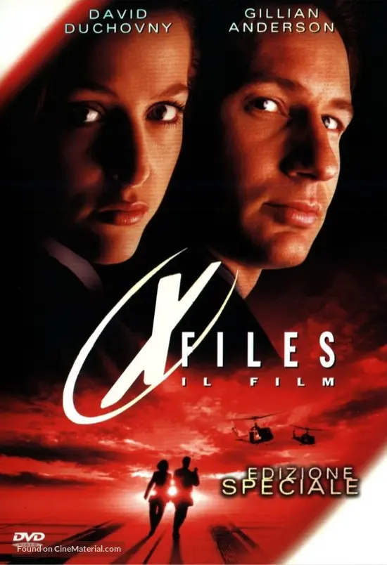 The X Files - Italian Movie Cover