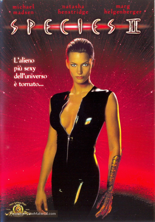 Species II - Italian DVD movie cover