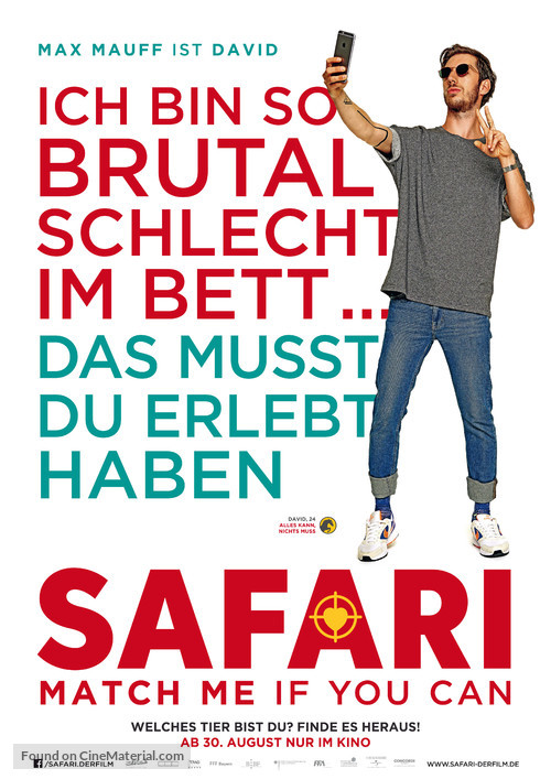 Safari: Match Me If You Can - German Movie Poster