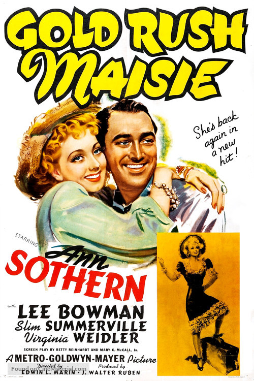 Gold Rush Maisie - Movie Poster