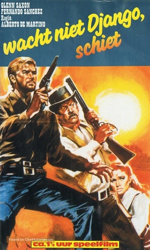 Django spara per primo - Dutch VHS movie cover