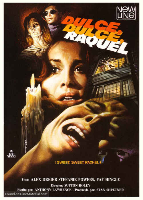 Sweet, Sweet Rachel - Spanish Movie Poster