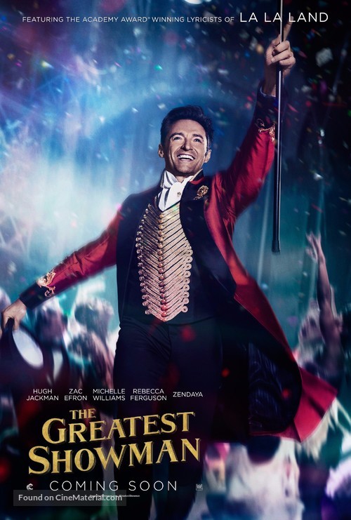 The Greatest Showman - International Movie Poster