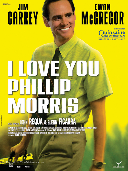 I Love You Phillip Morris - French Movie Poster