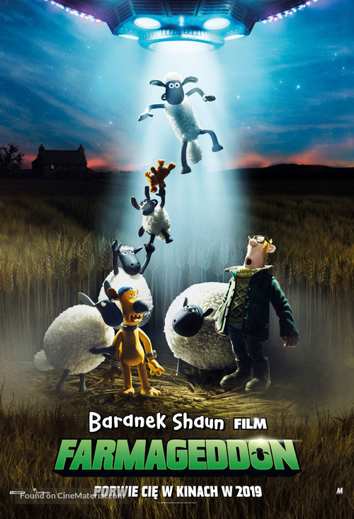 A Shaun the Sheep Movie: Farmageddon - Polish Movie Poster