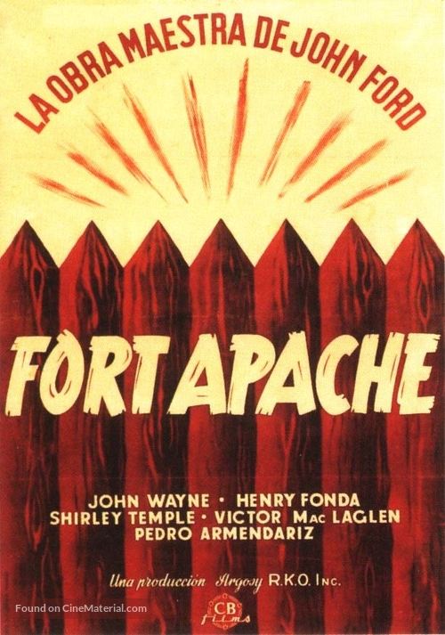 Fort Apache - Spanish Movie Poster