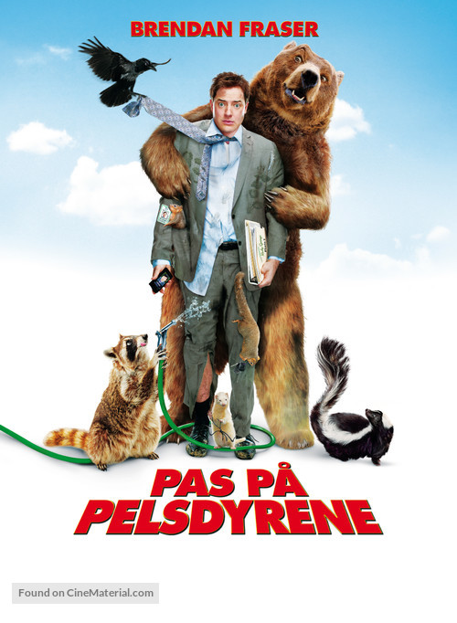 Furry Vengeance - Danish Movie Poster