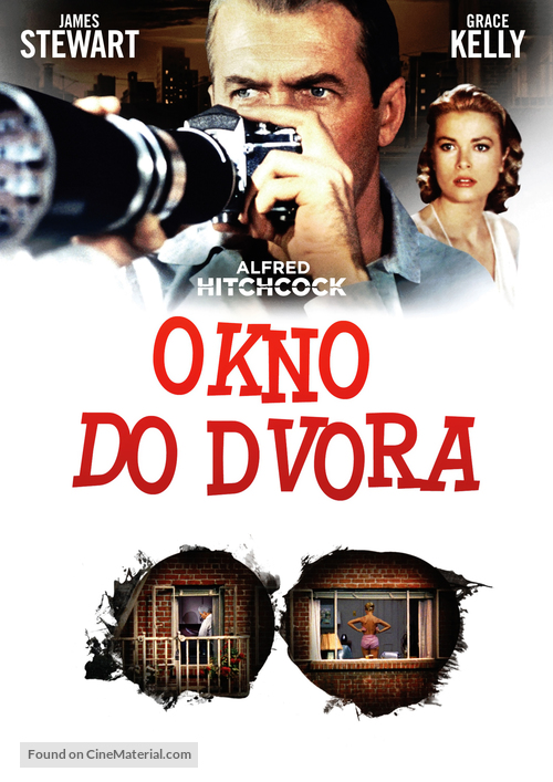 Rear Window - Czech Movie Cover