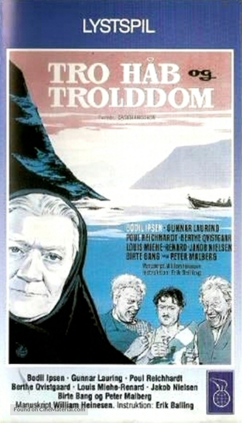 Tro, h&aring;b og trolddom - Danish VHS movie cover