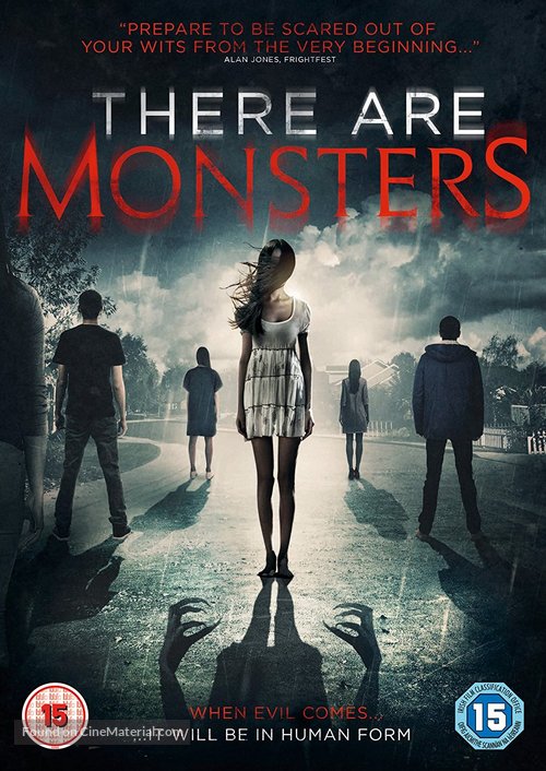 There Are Monsters - British Movie Cover