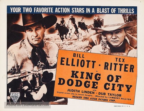 King of Dodge City - Movie Poster