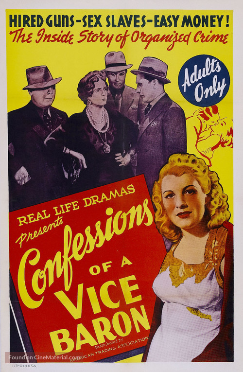 Confessions of a Vice Baron - Movie Poster