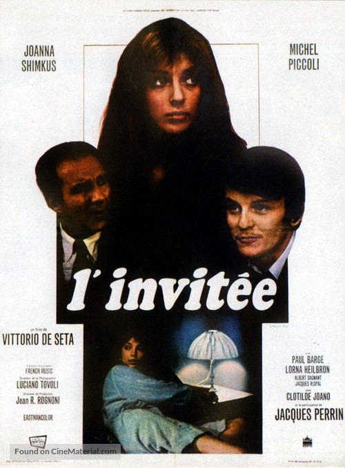 L&#039;invitata - French Movie Poster