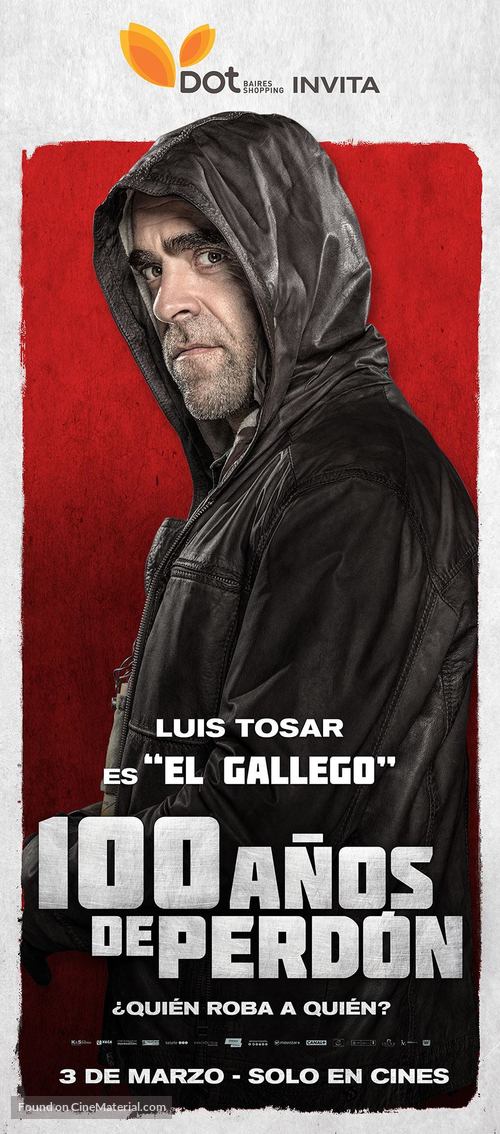 100 a&ntilde;os de perd&oacute;n - Argentinian Movie Poster