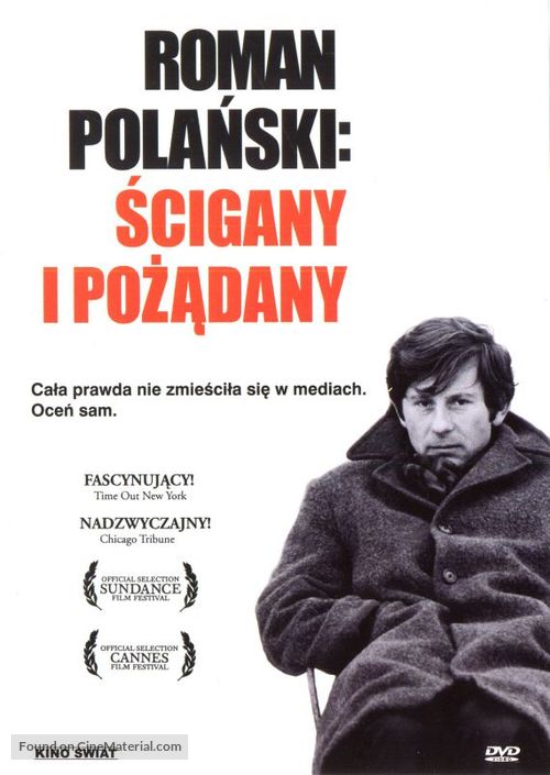 Roman Polanski: Wanted and Desired - Polish DVD movie cover