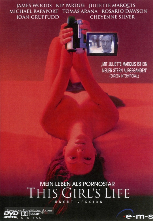This Girl&#039;s Life - German DVD movie cover