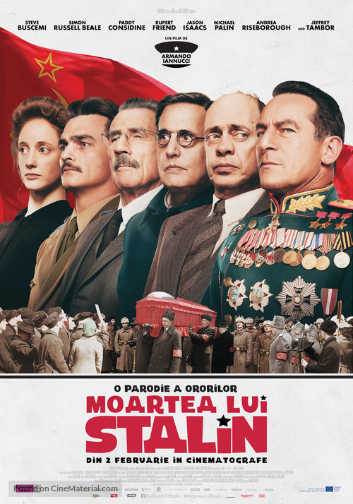 The Death of Stalin - Romanian Movie Poster