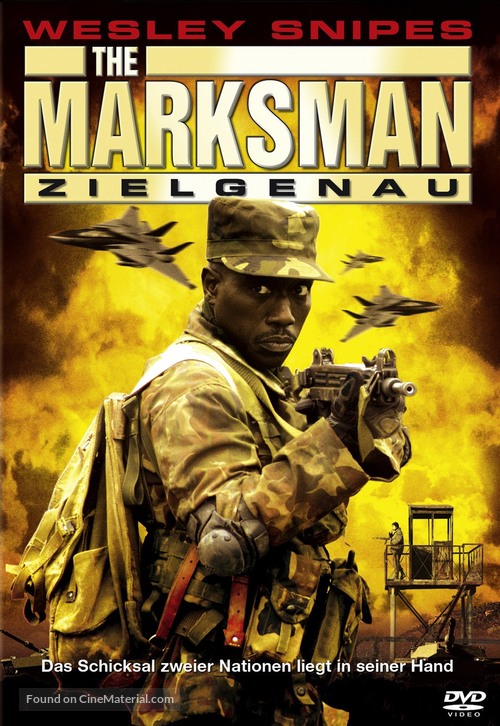 The Marksman - German DVD movie cover