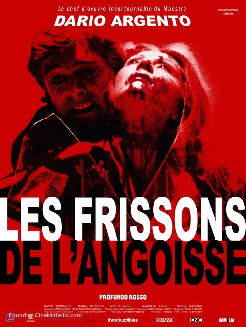 Profondo rosso - French Re-release movie poster
