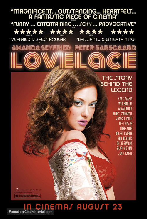 Lovelace - British Movie Poster