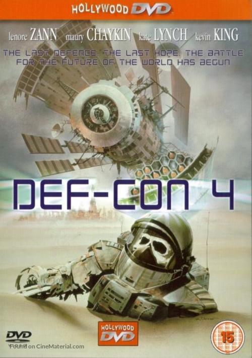 Def-Con 4 - British DVD movie cover