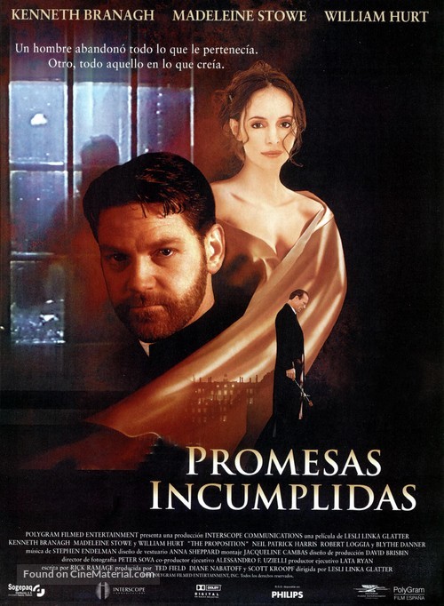 The Proposition - Spanish Movie Poster