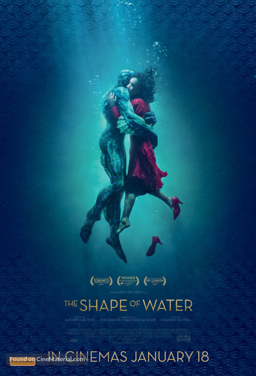 The Shape of Water - Australian Movie Poster