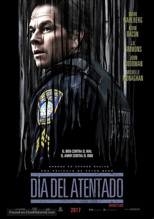 Patriots Day - Ecuadorian Movie Poster