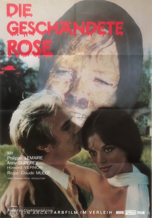 La rose &eacute;corch&eacute;e - German Movie Poster