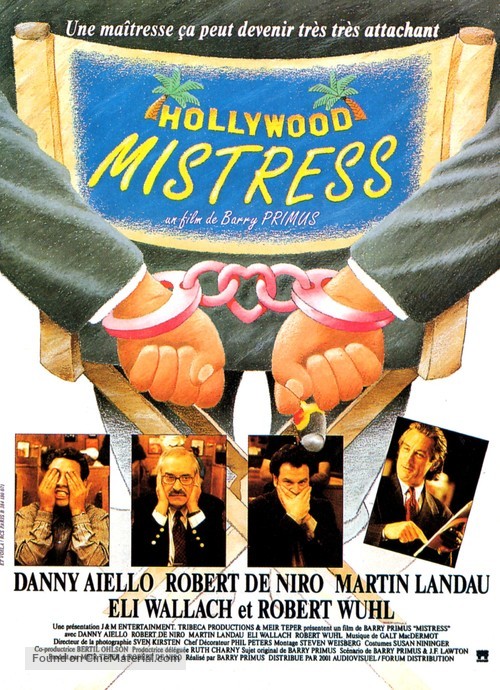 Mistress - French Movie Poster