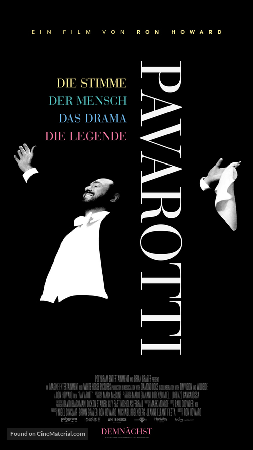 Pavarotti - German Movie Poster