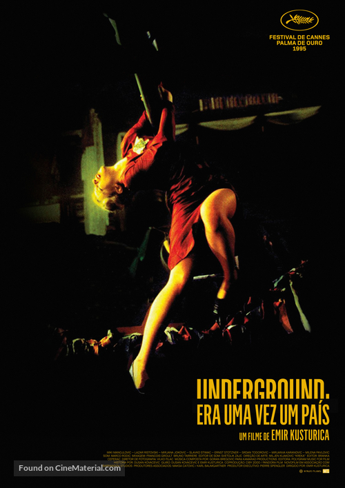 Underground - Portuguese Movie Poster