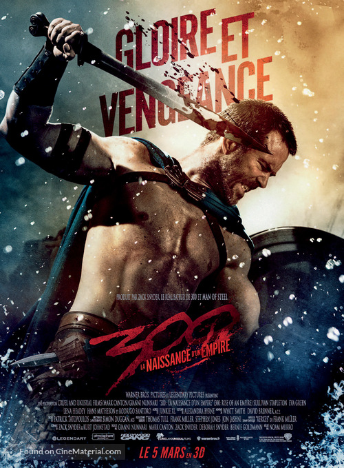 300: Rise of an Empire - French Movie Poster