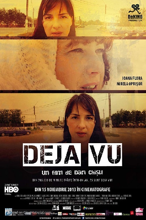 D&eacute;j&agrave; Vu - Romanian Movie Poster