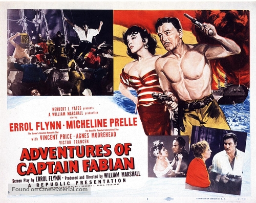 Adventures of Captain Fabian - poster
