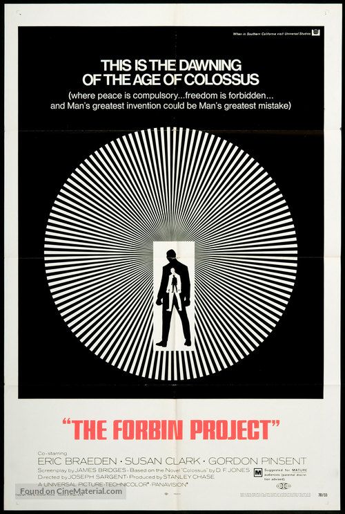 Colossus: The Forbin Project - Movie Poster