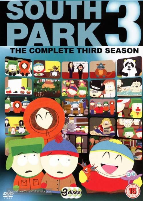 &quot;South Park&quot; - British DVD movie cover