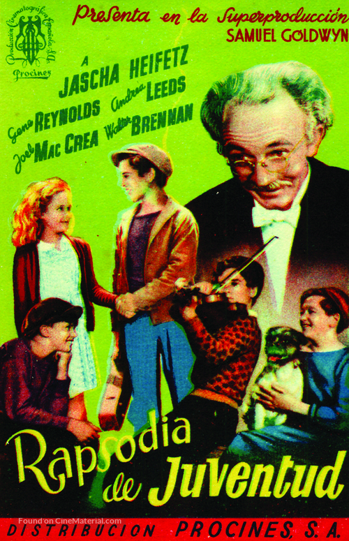 They Shall Have Music - Spanish Movie Poster